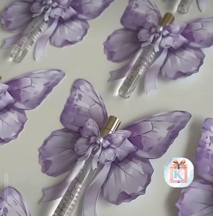 Lembrancinha Personalizada com Home Spray para Festas sacola de a