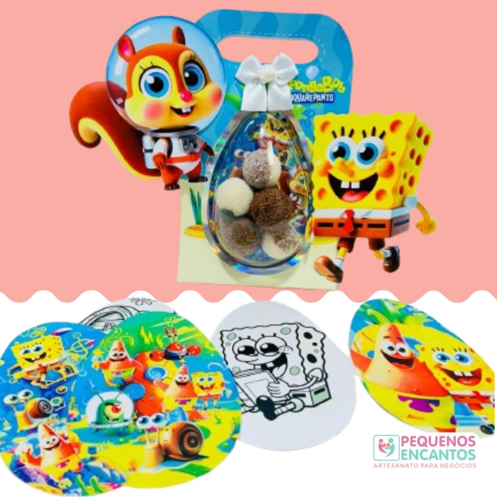 Kit Arquivos Digitais Maleta Surpresa + Livrinho de Colorir + Ade