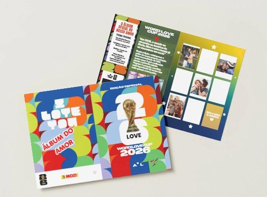 ÁLBUM DA COPA LOVE. ALBUM E FIGURINHAS PARA IMPRIMIR DIA DOS NAM