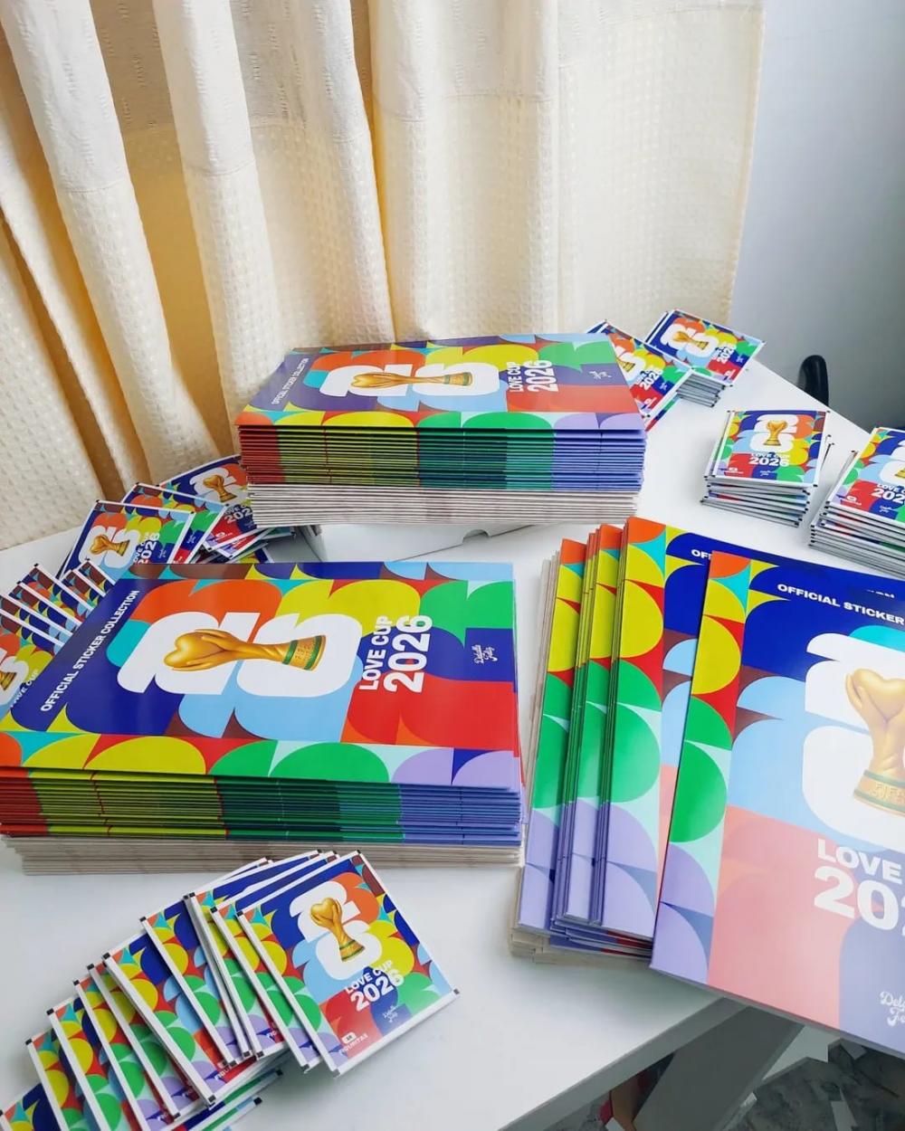 ÁLBUM DA COPA LOVE. ALBUM E FIGURINHAS PARA IMPRIMIR DIA DOS NAM