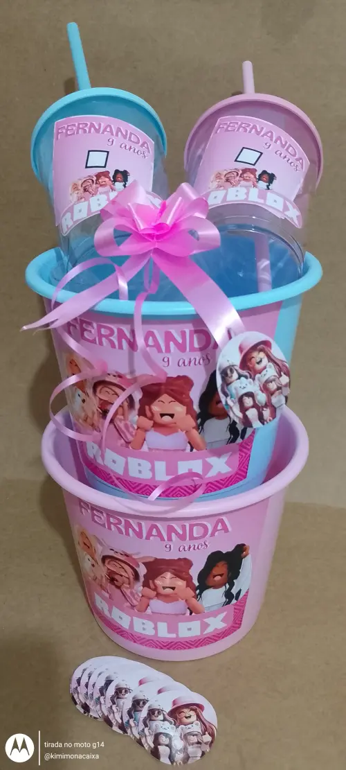 10 KIT CINEMA BALDE DE PIPOCA 1,5 E COPO PERSONALIZADO LEMBRANCIN