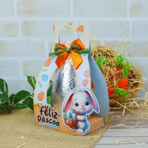 Arquivo digital  Páscoa Suporte para Ovo de Páscoa 250g