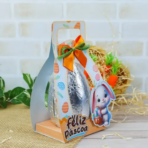 Arquivo digital  Páscoa Suporte para Ovo de Páscoa 250g