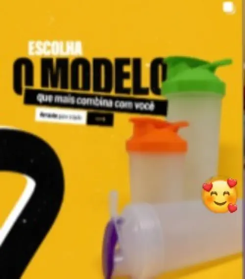 Coqueteleira Personalizada 600ml para Brindes Corporativos e Even