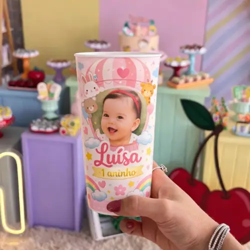 Copo Ecológico Personalizado com Impressão UV – Lembrancinha