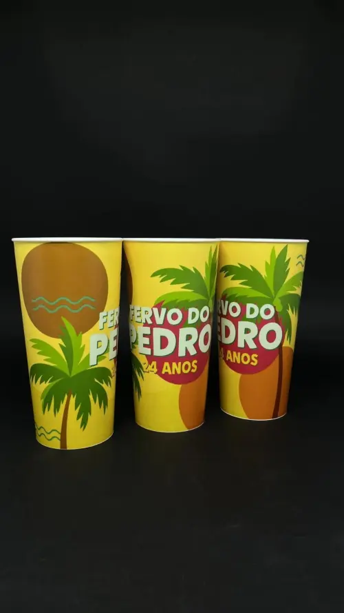 Copo Ecológico Personalizado com Impressão UV – Lembrancinha