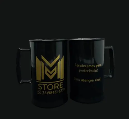 Caneca Acrílica Personalizada 300ml para Eventos e Empresas