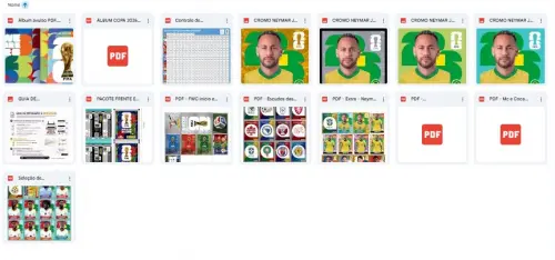 ALBUM DA COPA 2026 - PDF PARA IMPRIMIR 980 FIFURINHAS COMPLETO