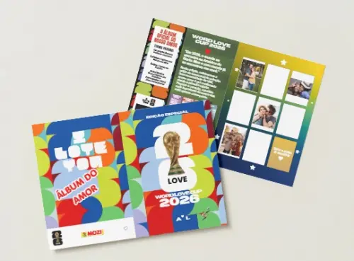 ÁLBUM DA COPA LOVE. ALBUM E FIGURINHAS PARA IMPRIMIR DIA DOS NAM