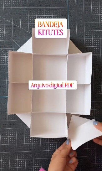ARQUIVO DIGITAL BANDEJA ESTÁDIO. PEGUE E MONTE SUA BANDEJA PARA 