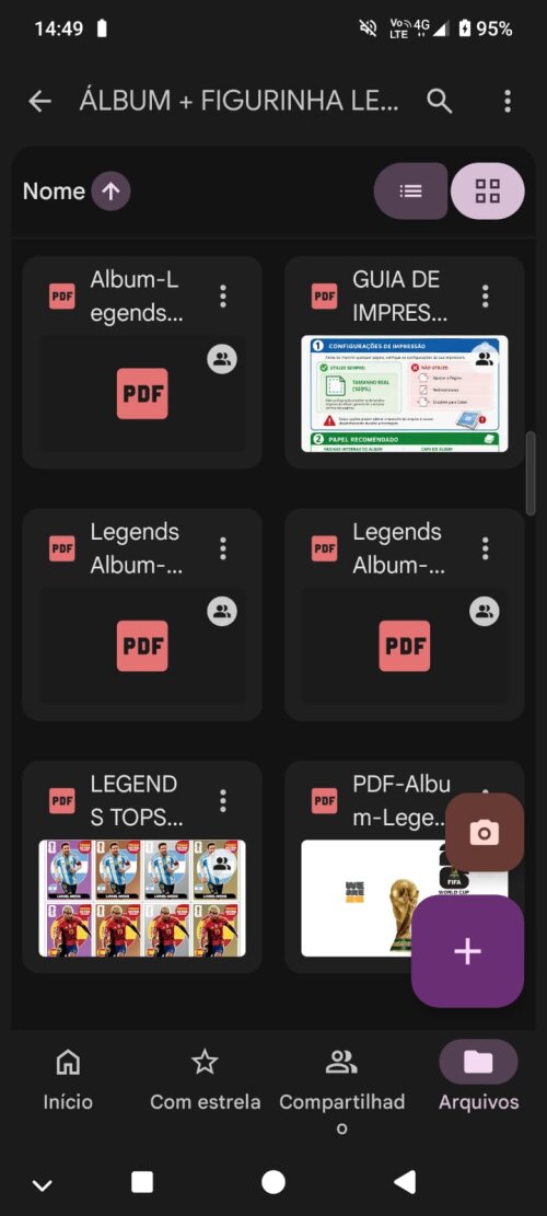 ÁLBUM EXTRA STICKER COLLECTION – ÁLBUM DE FIGURINHAS LEGENDS