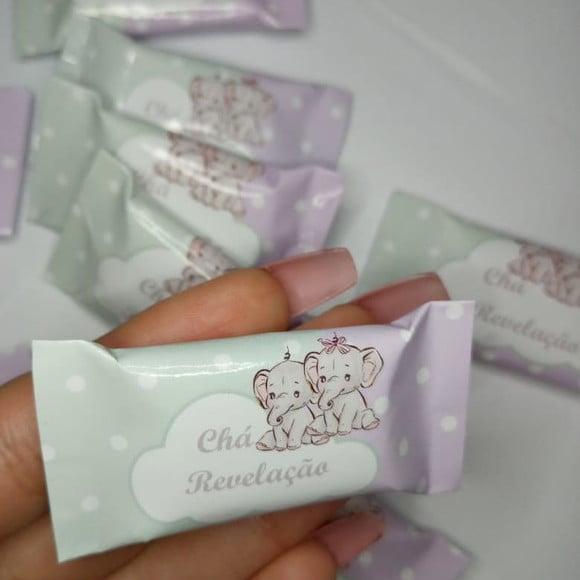 Balinha Personalizada chá Revelação