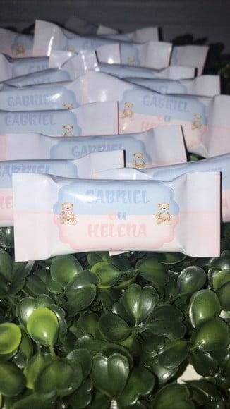 Balinha Personalizada Cha Revelação