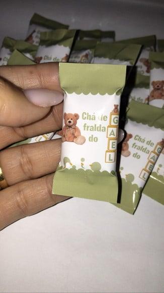 Balinha Personalizada Chá de Fralda