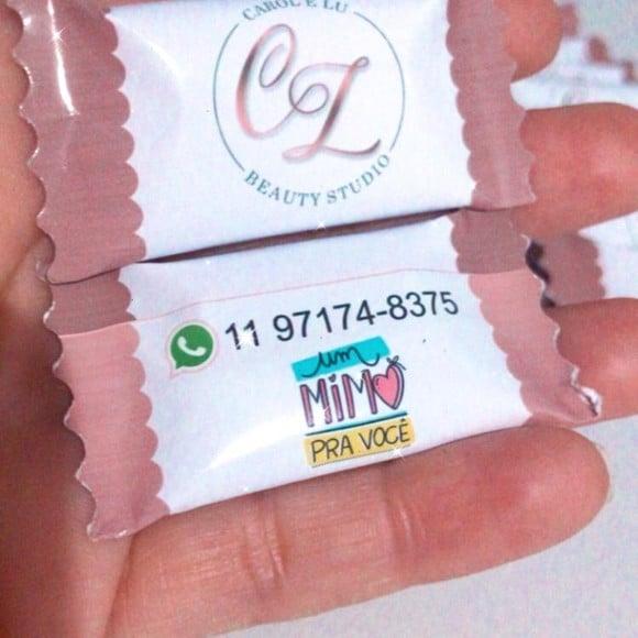 Balinha Personalizada Salão de Beleza