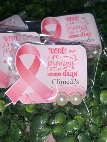 Brinco Personalizado Outubro Rosa