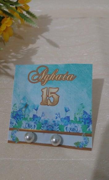 Brinco personalizado para 15 anos