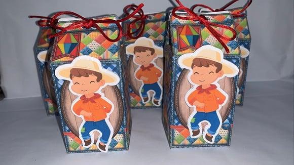 Caixa Milk Festa Junina