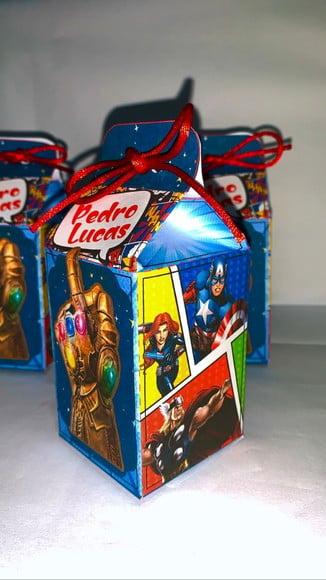 Caixa Milk Simples Vingadores