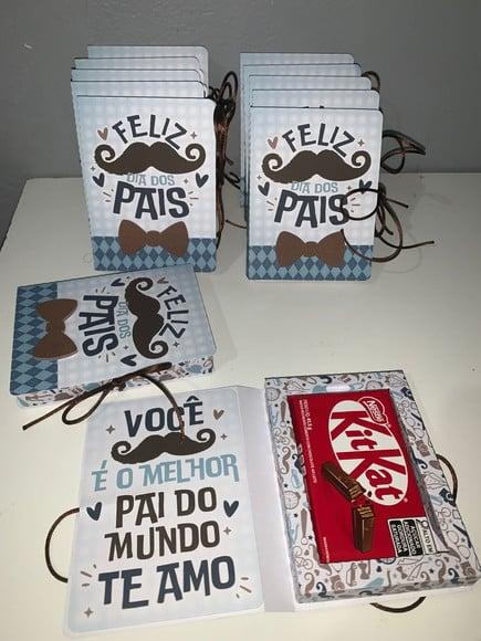Caixa para Kit Kat Dia dos Pais