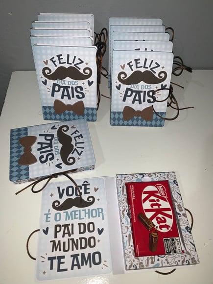 Caixa para Kit Kat Dia dos Pais