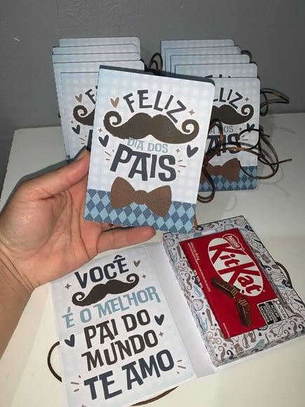 Caixa para Kit Kat Dia dos Pais