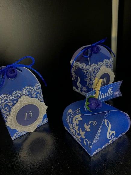 Caixa Porta Bombom 15 Anos