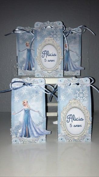 Caixa Saquinho Frozen