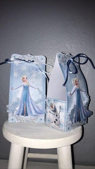 Caixa Saquinho Frozen