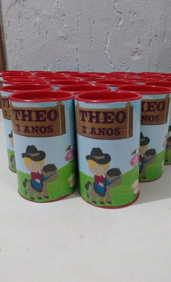 Cofrinho Personalizado Fazendinha