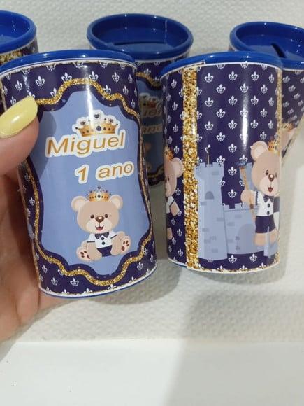 Cofrinho Personalizado Urso Principe