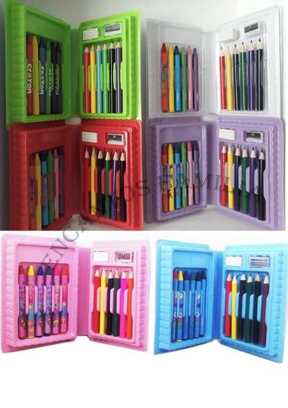 Estojo de Pintura 18 Peças Unicórnio