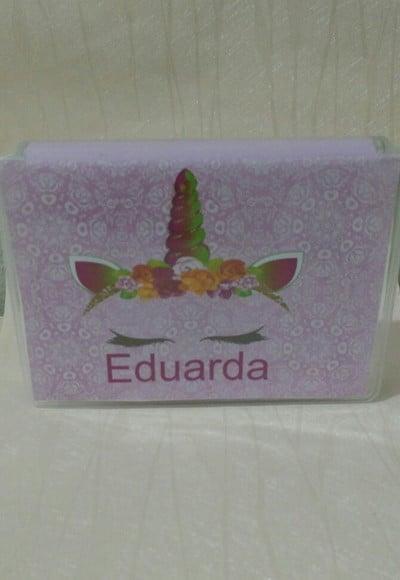 Estojo de Pintura 18 Peças Unicórnio