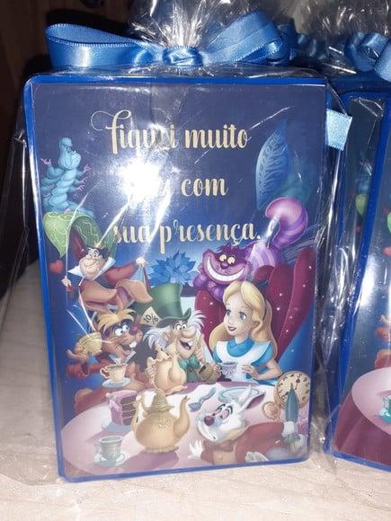 Estojo de Pintura Aquarela Alice no País das Maravilhas