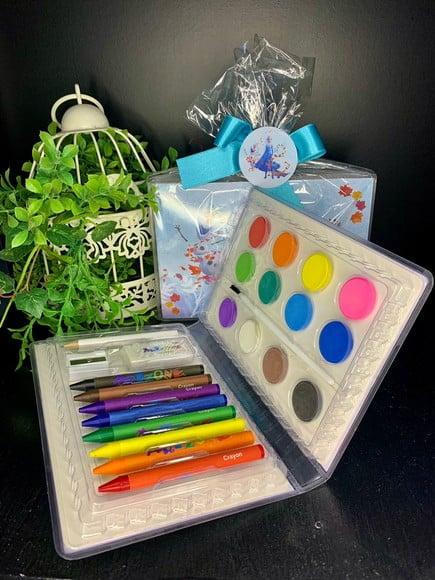 Estojo de Pintura Aquarela Frozen