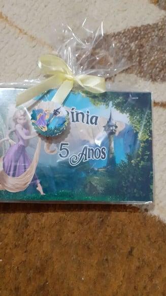 Estojo de Pintura Aquarela Rapunzel