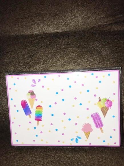 Estojo de Pintura Aquarela Sorveteria
