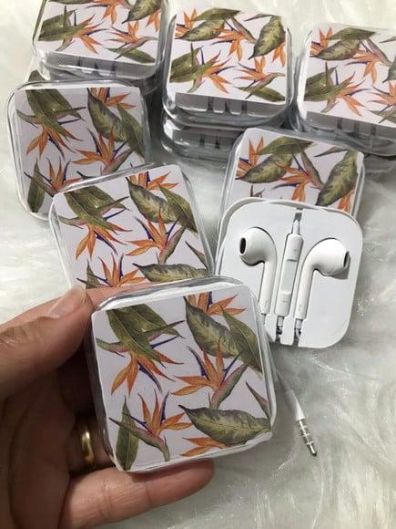 Fone de Ouvido Convite Personalizado 15 Anos