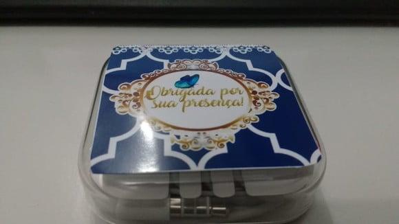 Fone de Ouvido Personalizado 15 anos