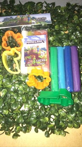 Kit Massinha e Molde Minecraft