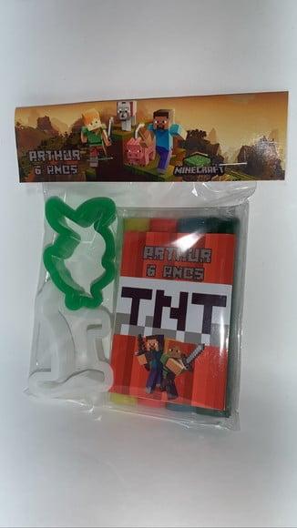 Kit Massinha e Molde Minecraft