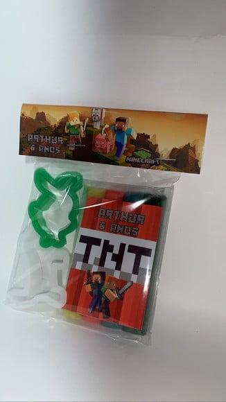 Kit Massinha e Molde Minecraft
