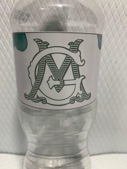 Rotulo Adesivo para Água Personalizado Casamento