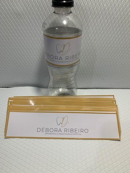 Rotulo Adesivo para Água Personalizado Empresa