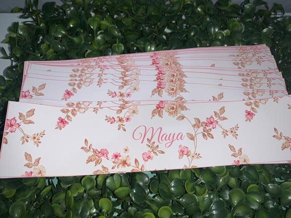 Rotulo Adesivo para Água Personalizado Maternidade