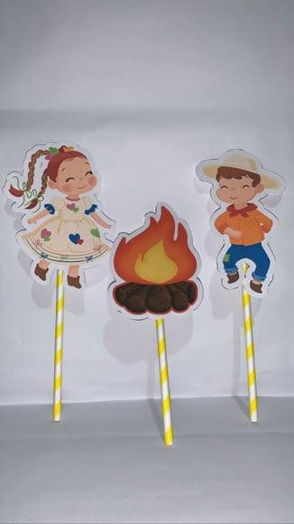 Topo de Bolo Festa Junina