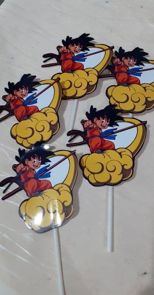 Toppers para Docinhos Dragon Ball Z