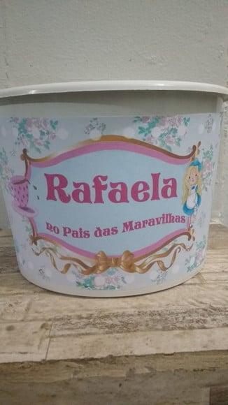 Baldinho para pipoca 1,5lt Personalizados