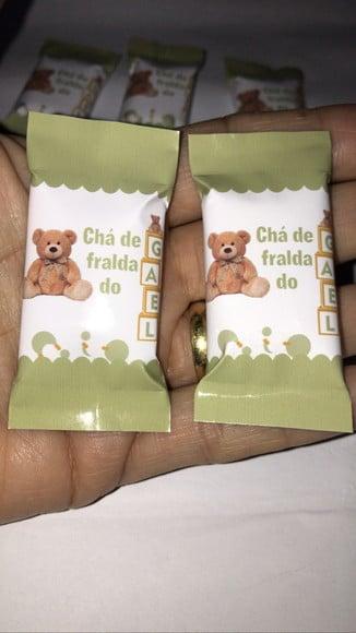 Balinha Personalizada Chá de Fralda