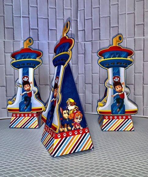 Caixa Pirâmide Patrulha Canina